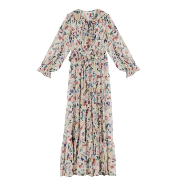 Doen Marlene Floral Maxi Dress NEW - Picture 5 of 9